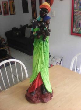 Mi Dama Verde Esperanza Escultura Africana