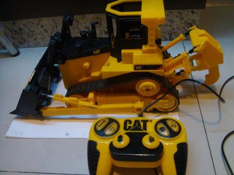 Retro Excavadora Tractor Caterpillar Niño Juguete Control