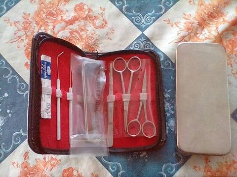 Kit de Disección cirugía menor. 8 piezas