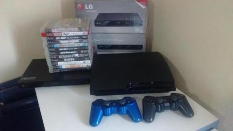 Vendo Ps3 slim y blu ray LG