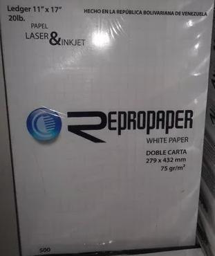 Hojas Repropaper doble carta