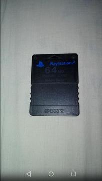 Memoria Card de 64bm de Ps2