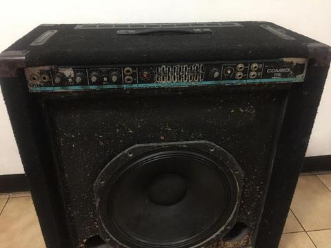 amplificador de bajo y piano peavey combo 115