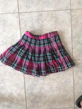 falda short niña marca place 12