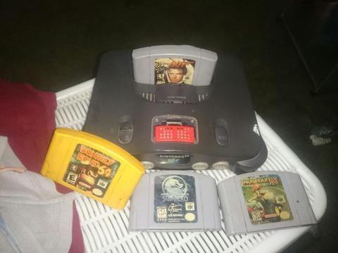 Nintendo 64 Full Equipo 3 Controles