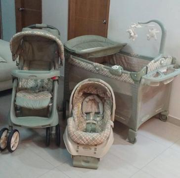 Combo Graco Corral Coche Asiento de bebe para carro