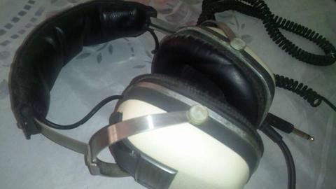 Audifonos Vintage Años 70 De Coleccion