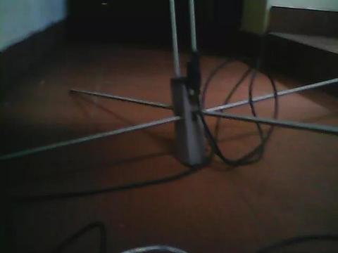 Antena De Radio Base C/cable Vhf