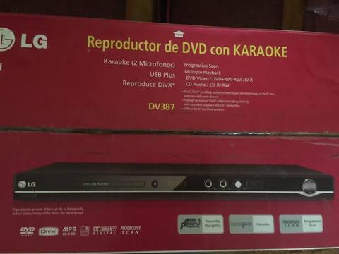 LG DVD DV 387