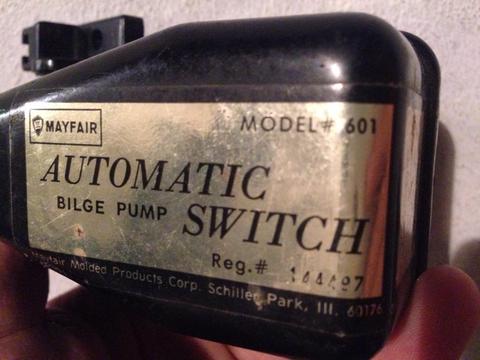 Switch Automatico de Bomba de Achique