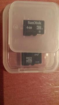 Targeta Micro Sd 4 Gb