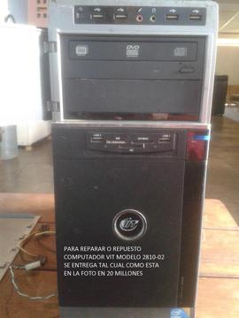 VENDO CPU PARA REPARA O REPUESTO