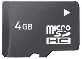 Tarjeta de Memoria Micro SD de 4GB solamente para hoy y mañana urgente 04122915200