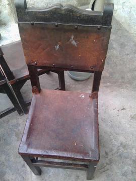 silla de madera