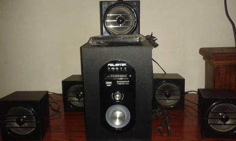 Minicomponente Radio Con Puerto Usb, Mp3 Con Control