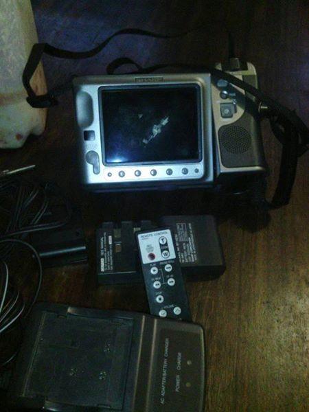 camara video grabadora sharp viewcam usada
