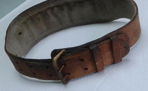 CINTURÓN TOTALMENTE DE CUERO PARA LEVANTAMIENTO DE PESAS