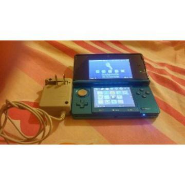 Nintendo 3ds O 3d Azul Aqua Chipeado