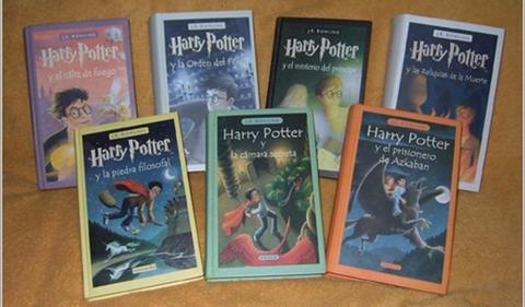Libros Saga de Harry Potter 2,3 y 4 de J.K. Rowling