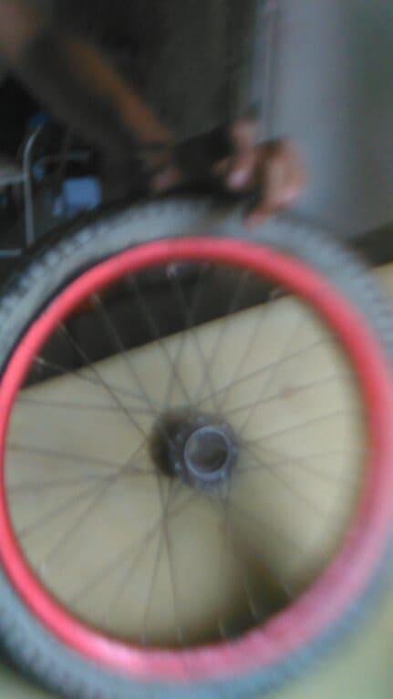 caucho con rin 16 sin tripa