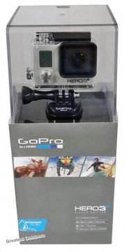 Cámara GoPro Hero 3 Silver Edition 1080p 10 Megapixel sumergible NUEVA SELLADA EN CAJA ó cambio por Apple TV 4K