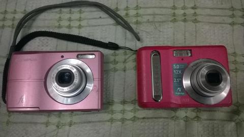 dos camara con forro olympus oferta