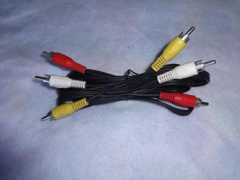 Cables RCA para audio y video