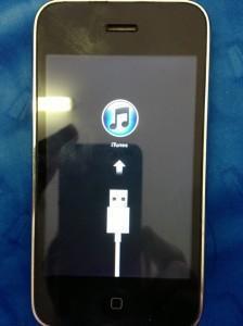 ipod en modo recovery