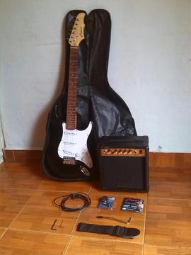 Guitarra Electrica con Accesorios