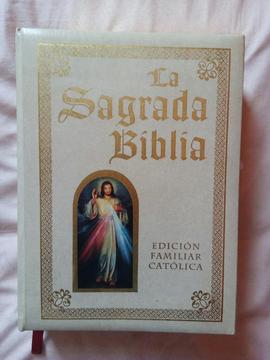 Sagrada Biblia Católica Borde Dorado