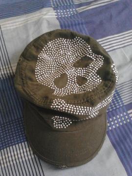 Gorra Juvenil de Calabera