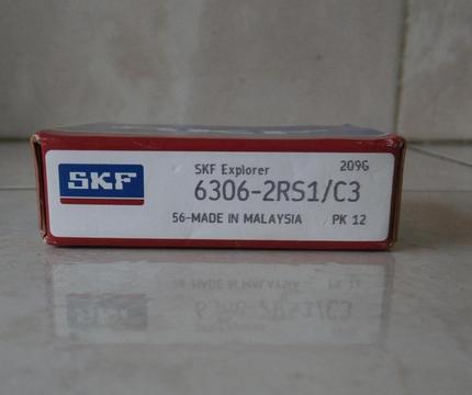 Rodamiento SKF 6306 2RS1/C3