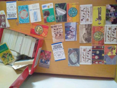 tarjetas de telefonos coleccion
