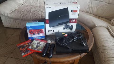 VENDO PS3 SLIM 160 GB