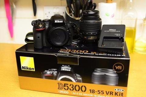 Camara Profesional Nikon D5300 nueva