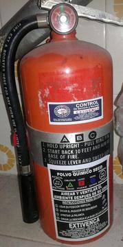Extintor de Polvo Químico Seco 10lbs