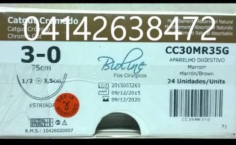 SUTURA CROMICO 30
