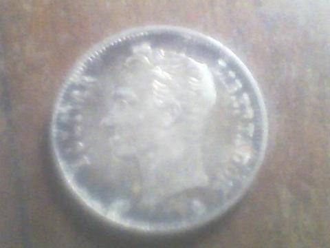 Exclusiva Moneda de 1 Bolívar de Plata de 1960