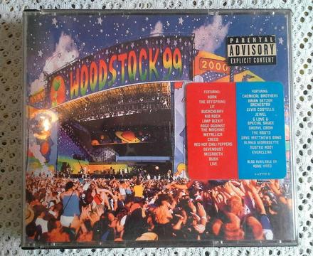 Woodstock 99 original cd doble en vivo