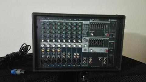 Consola Amplificada Yamaha Modelo Emx 512 Sc 8 Input