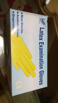 Caja de Guantes de Latex Talla M Y L