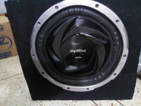bajo Plano Sony Xplod 1500w