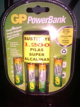 Cargador Gp de Pila Aa Y Aaa Nuevo