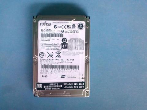 disco duro fujitsu de 80gb le sirve al deno 25hd