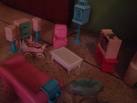 Sala Para Barbie Mattel Dia De Niño Regalo