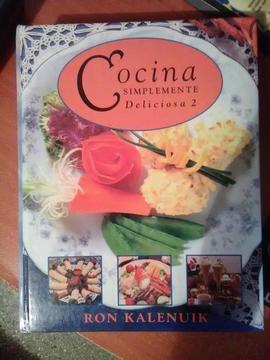 Libros de Recetas Importados Full Color para estudiantes chef etc