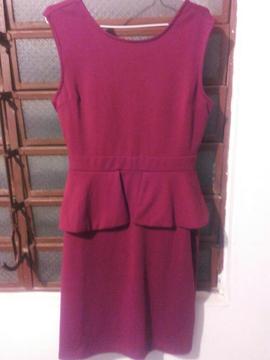 Vestido Vinotinto Semiformal