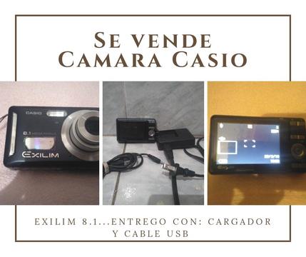 CAMARA CASIO EXILIM 8.1