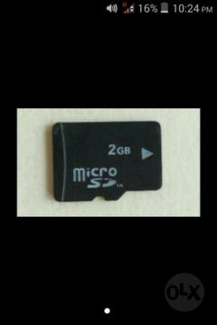 Vendo Micro Sd 2gb