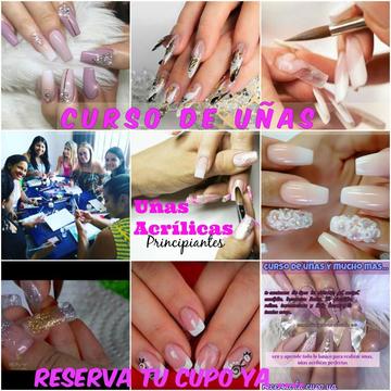 CURSO DE UÑAS PROXIMA FECHAS 3,4,5 DE SEPTIEMBRE